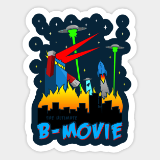 The Ultimate B-Movie Sticker